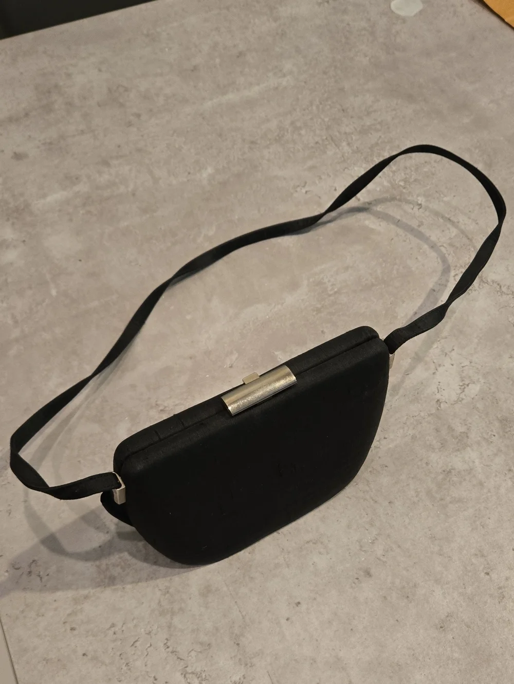 Stuart Weitzman Brushed Satin Handbag